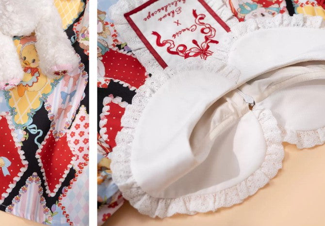 【受注予約~2/25】RETRO FLOWER ワンピース【南十字宇宙洋服社】