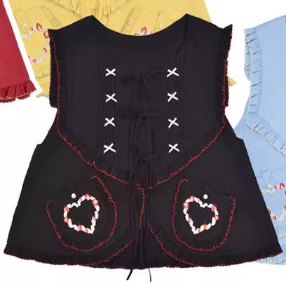 【受注予約~2/25】RETRO FLOWER ジレ・スカート【南十字宇宙洋服社】