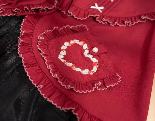 【受注予約~2/25】RETRO FLOWER ジレ・スカート【南十字宇宙洋服社】