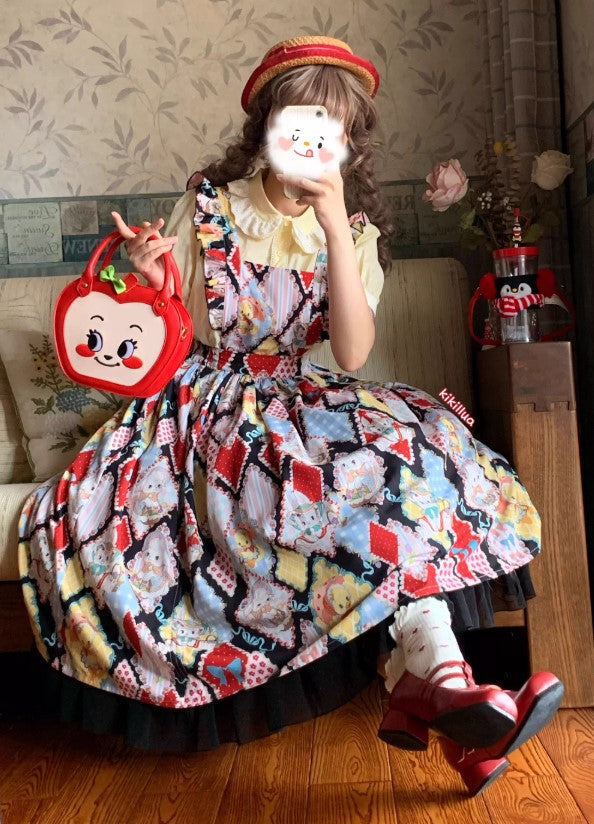 【受注予約~2/25】RETRO FLOWER ジレ・スカート【南十字宇宙洋服社】