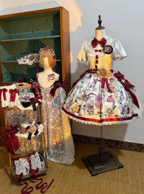 【受注予約~2/23】Doll Storytelling ワンピース・ジャンパースカート【Forest Fairy Tale】