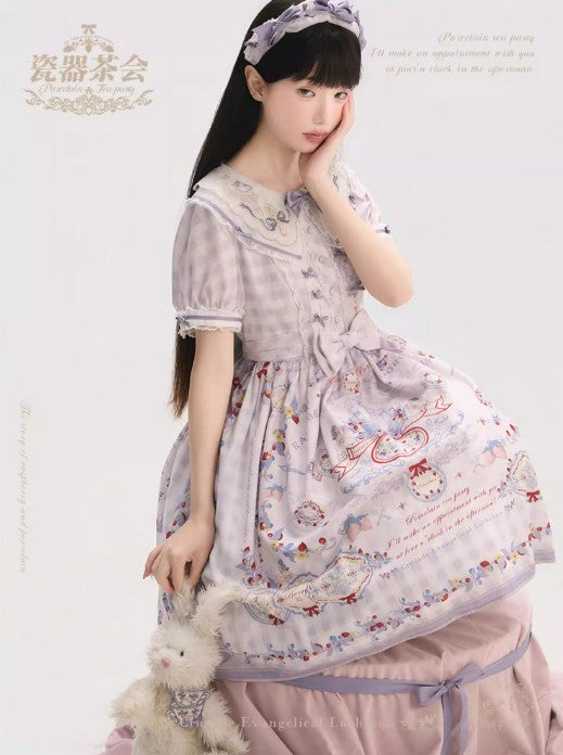 【受注予約~3/5】PorcelainTeaparty ワンピース【CEL】