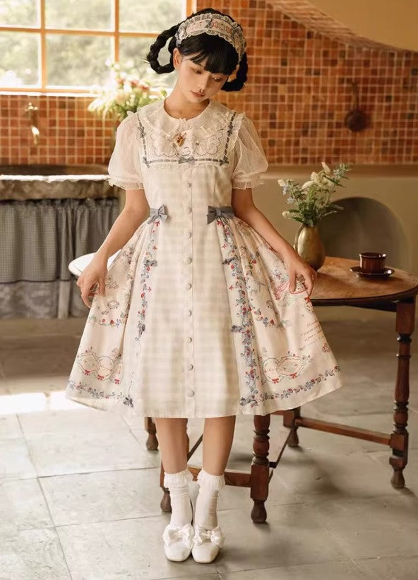 PorcelainTeaparty ジャンパースカート【CEL】 – Epetice