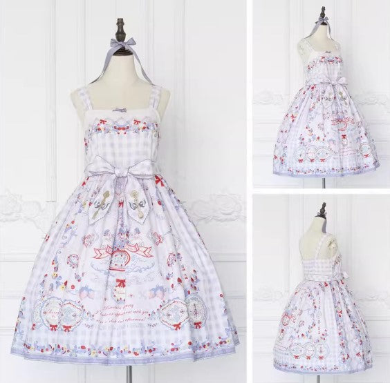 【受注予約~3/5】PorcelainTeaparty ジャンパースカート【CEL】