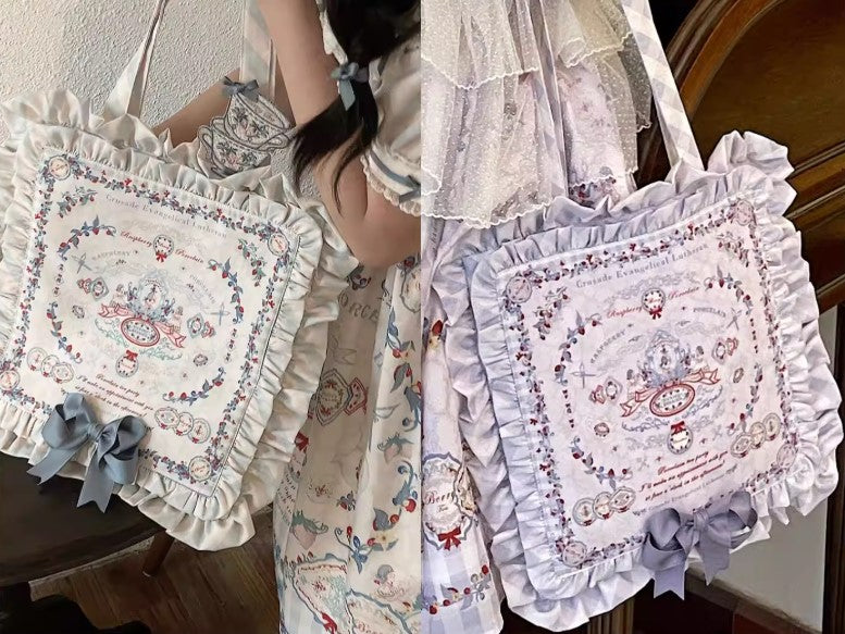 【受注予約~3/5】PorcelainTeaparty エプロン・アクセサリー【CEL】