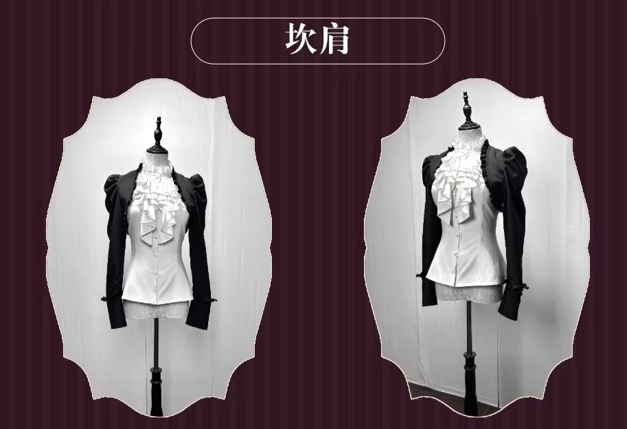 【受注予約~3/5】Small Fangs ブラウス・スカート・ボレロ・フルセット【初代魔女】