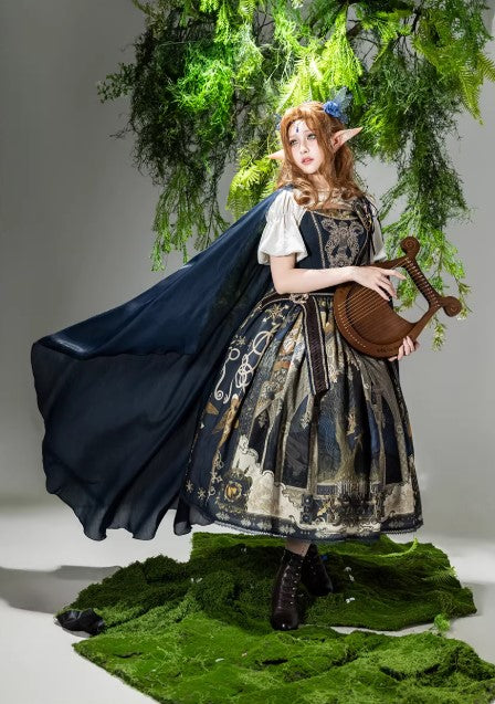 【受注予約~3/8】Hymn of the Timeless Hall ジャンパースカート・ボレロ・フルセット【物語者】