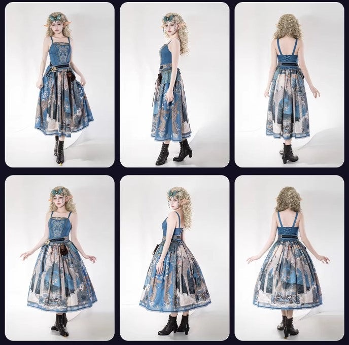 【受注予約~3/8】Hymn of the Timeless Hall ジャンパースカート・ボレロ・フルセット【物語者】