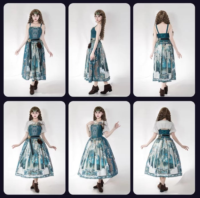 【受注予約~3/8】Hymn of the Timeless Hall ジャンパースカート・ボレロ・フルセット【物語者】