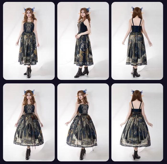 【受注予約~3/8】Hymn of the Timeless Hall ジャンパースカート・ボレロ・フルセット【物語者】