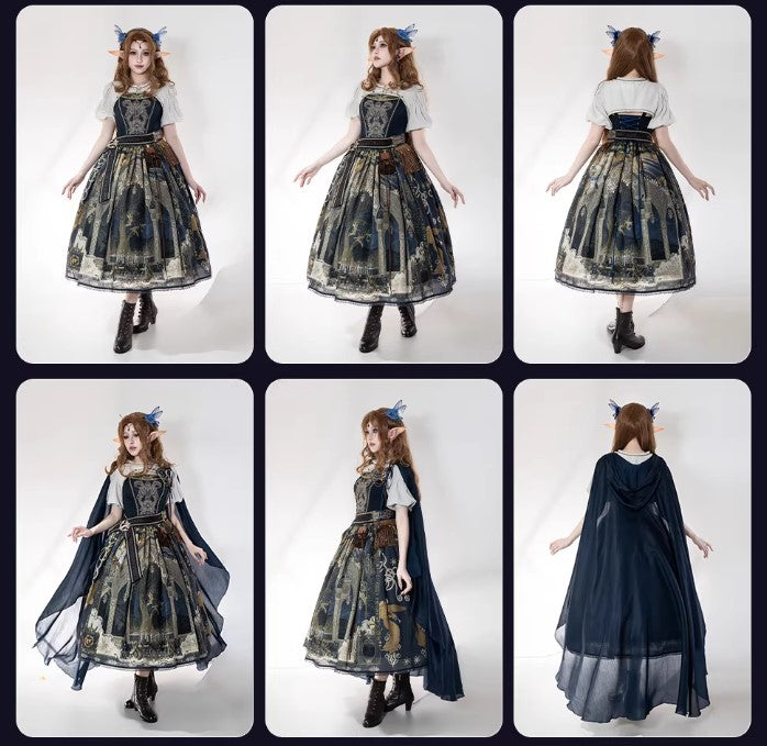 【受注予約~3/8】Hymn of the Timeless Hall ジャンパースカート・ボレロ・フルセット【物語者】