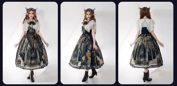 【受注予約~3/8】Hymn of the Timeless Hall ジャンパースカート・ボレロ・フルセット【物語者】