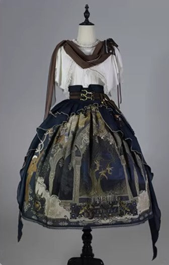 【受注予約~3/8】Hymn of the Timeless Hall トップス・スカート・フルセット【物語者】