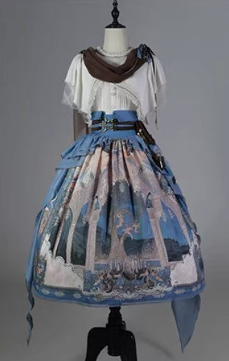 【受注予約~3/8】Hymn of the Timeless Hall トップス・スカート・フルセット【物語者】