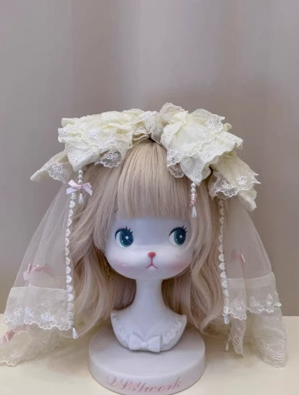 【受注予約~3/18】Strawberry Ribbon ワンピース・フルセット【Dream Lolita】