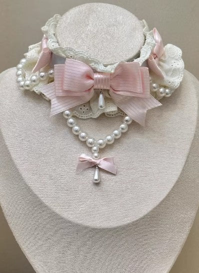 【受注予約~3/18】Strawberry Ribbon インナースカート・アクセサリー【Dream Lolita】