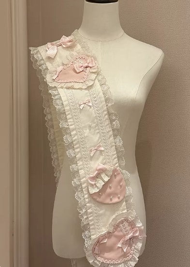 【受注予約~3/18】Strawberry Ribbon インナースカート・アクセサリー【Dream Lolita】