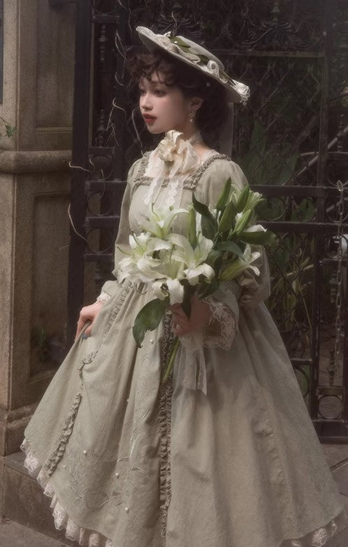 【受注予約~3/24】望月百合 ワンピース・インナースカート【ZJ Story】