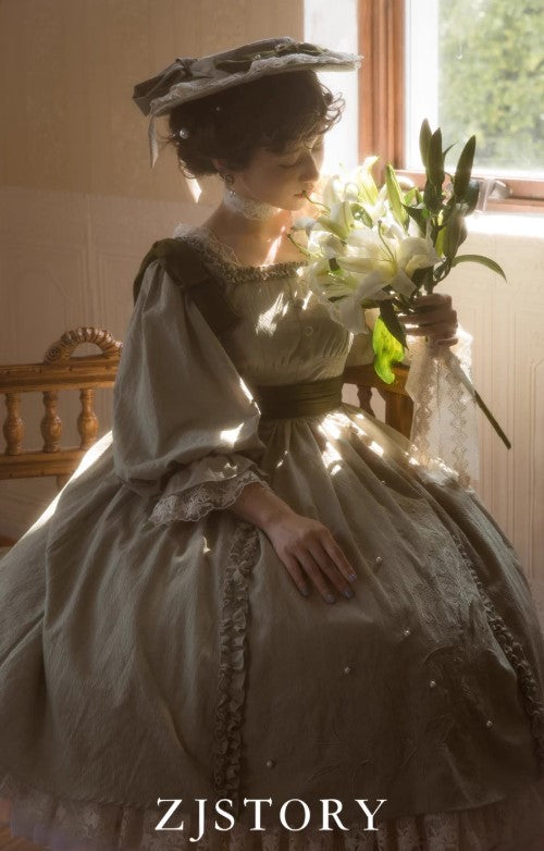 【受注予約~3/24】望月百合 ワンピース・インナースカート【ZJ Story】