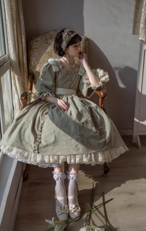 【受注予約~3/24】望月百合 ワンピース・インナースカート【ZJ Story】