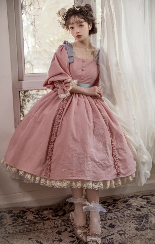 【受注予約~3/24】望月百合 ワンピース・インナースカート【ZJ Story】