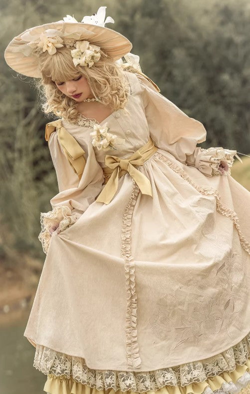 【受注予約~3/24】望月百合 ワンピース・インナースカート【ZJ Story】