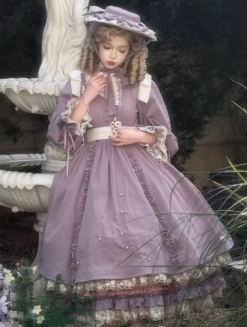 【受注予約~3/24】望月百合 ワンピース・インナースカート【ZJ Story】