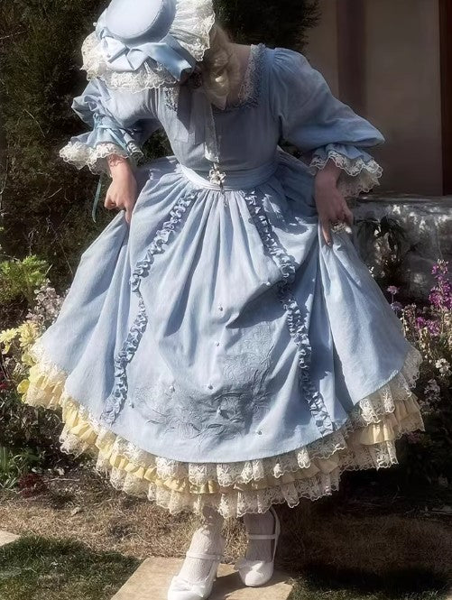 【受注予約~3/24】望月百合 ワンピース・インナースカート【ZJ Story】