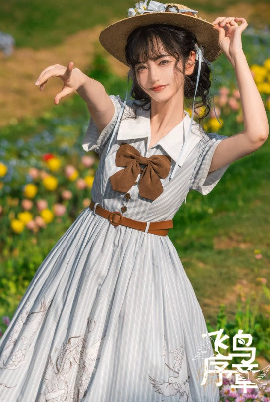 【受注予約~4/16】Birds Prologue ワンピース【Button Bear】