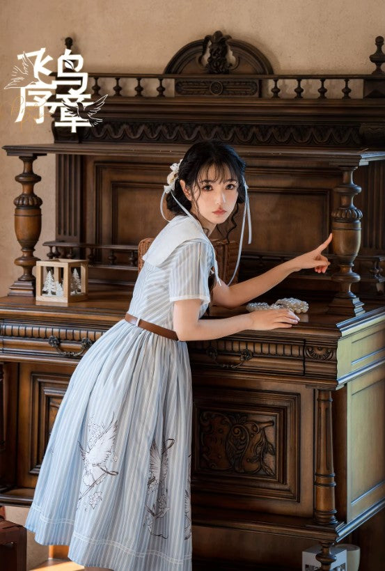 【受注予約~4/16】Birds Prologue ワンピース【Button Bear】