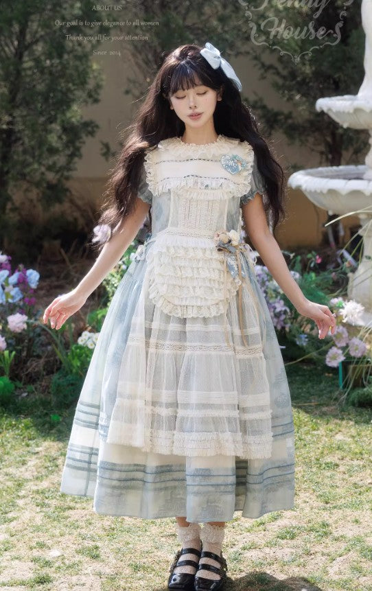 【受注予約~4/15】Penny's Cottage ワンピース【Penny House】
