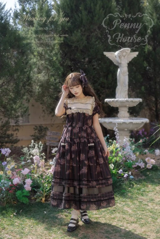 【受注予約~4/15】Penny's Cottage ワンピース【Penny House】