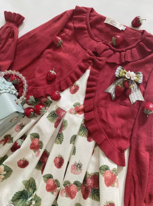 Cherry ボレロカーディガン【Little Dipper】