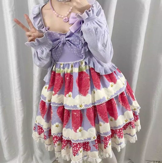 Cherry ボレロカーディガン【Little Dipper】