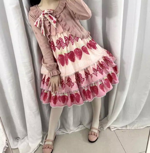 Cherry ボレロカーディガン【Little Dipper】