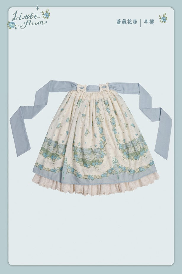 【受注予約~4/16】Rose Greenhouse ワンピース・ジャンパースカート・ブラウス・スカート【LittlePlum】