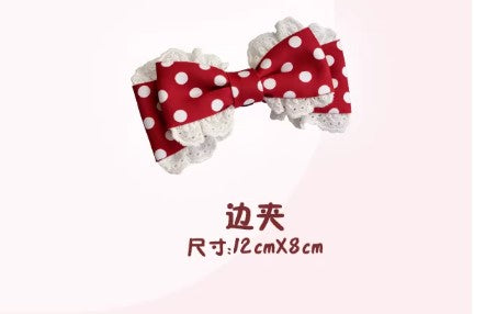 【受注予約~4/13】Summer Dot ジャンパースカート・アクセサリーセット【甜蜜梦境】