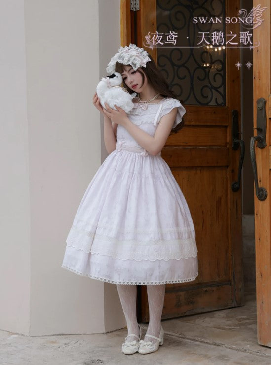 【受注予約~5/6】Swan Song ワンピース【iris de nuit】
