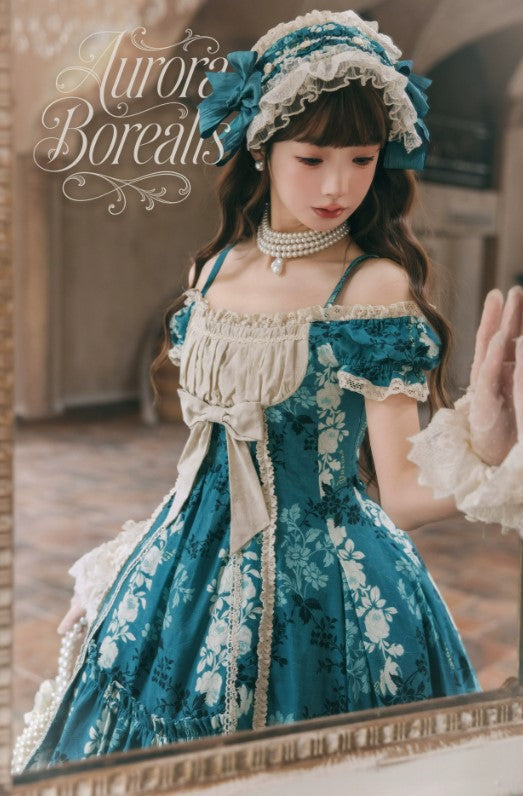 【受注予約~5/7】When the flowers to bloom ジャンパースカート(タイプ1)【Aurora Borealis】