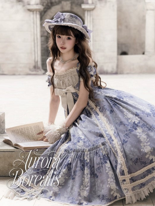 【受注予約~5/7】When the flowers to bloom ジャンパースカート(タイプ1)【Aurora Borealis】