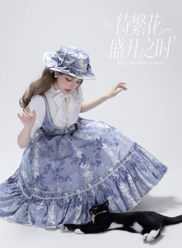 【受注予約~5/7】When the flowers to bloom ジャンパースカート(タイプ2)【Aurora Borealis】