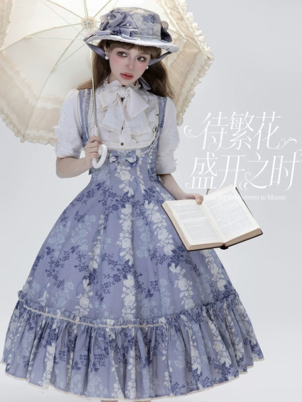 【受注予約~5/7】When the flowers to bloom ジャンパースカート(タイプ2)【Aurora Borealis】
