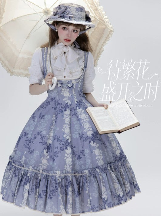 【受注予約~5/7】When the flowers to bloom ブラウス【Aurora Borealis】