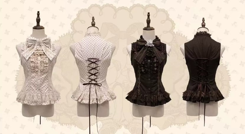 【受注予約~5/14】Antique Bear Shop スカート・コルセット・トップス【黒眼窩診療室】