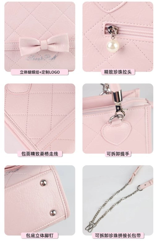 【受注予約~6/3】Milky Cream Cubes バッグ【Sheep Puff】