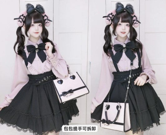 【受注予約~6/3】Milky Cream Cubes バッグ【Sheep Puff】