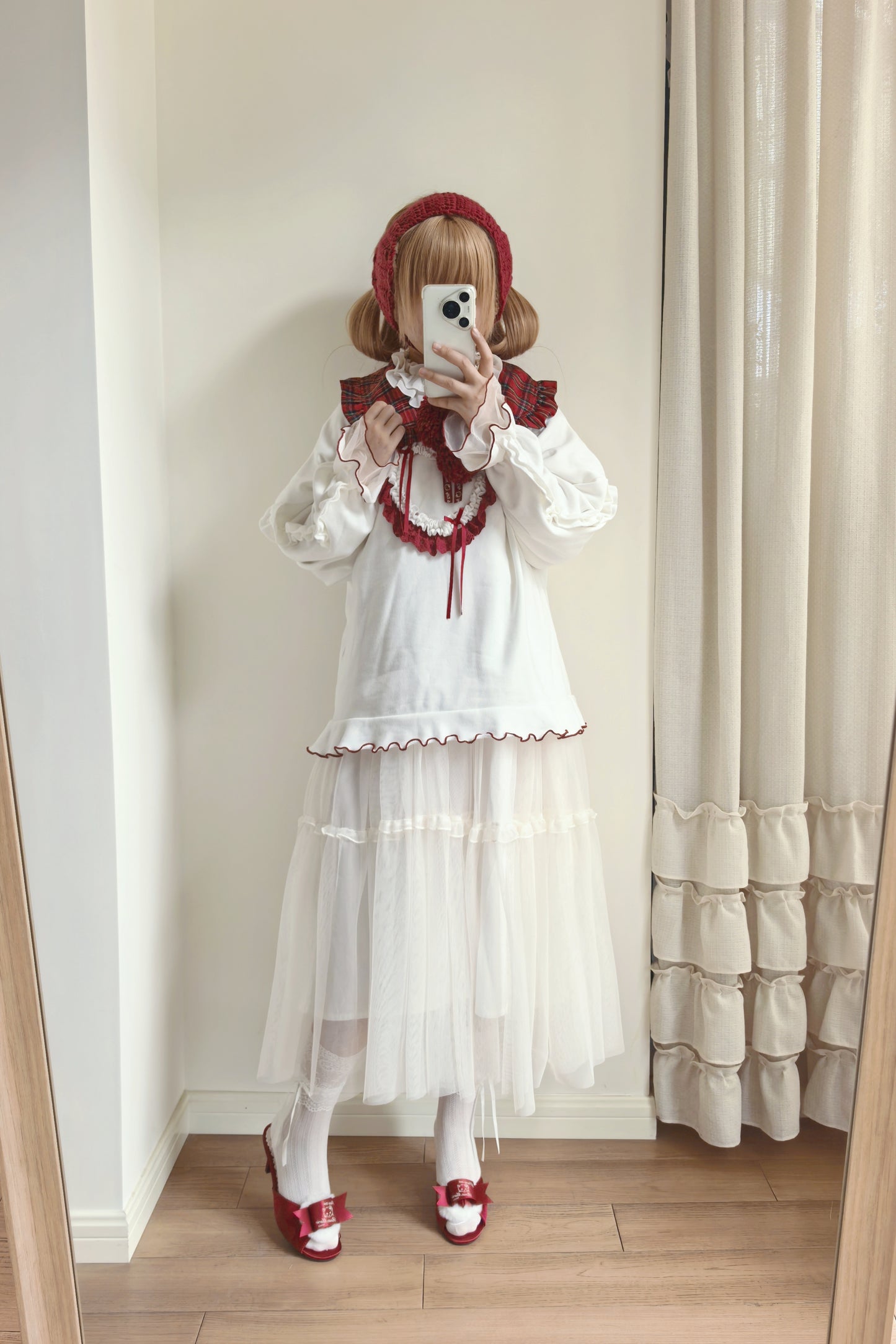 【受注予約~7/5】Fluffy Puff Shoes【Rose Marie seoir×Pure Tea】