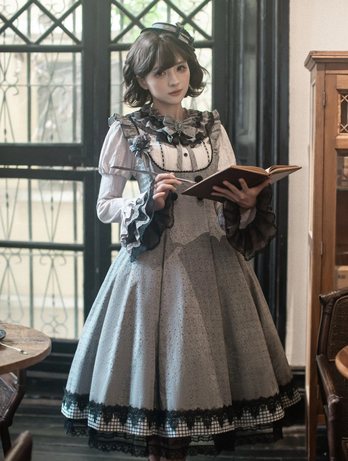 【受注予約~6/18】Gray’s Poem ジャンパースカート・ブラウス・フルセット【Every Page of the poem】