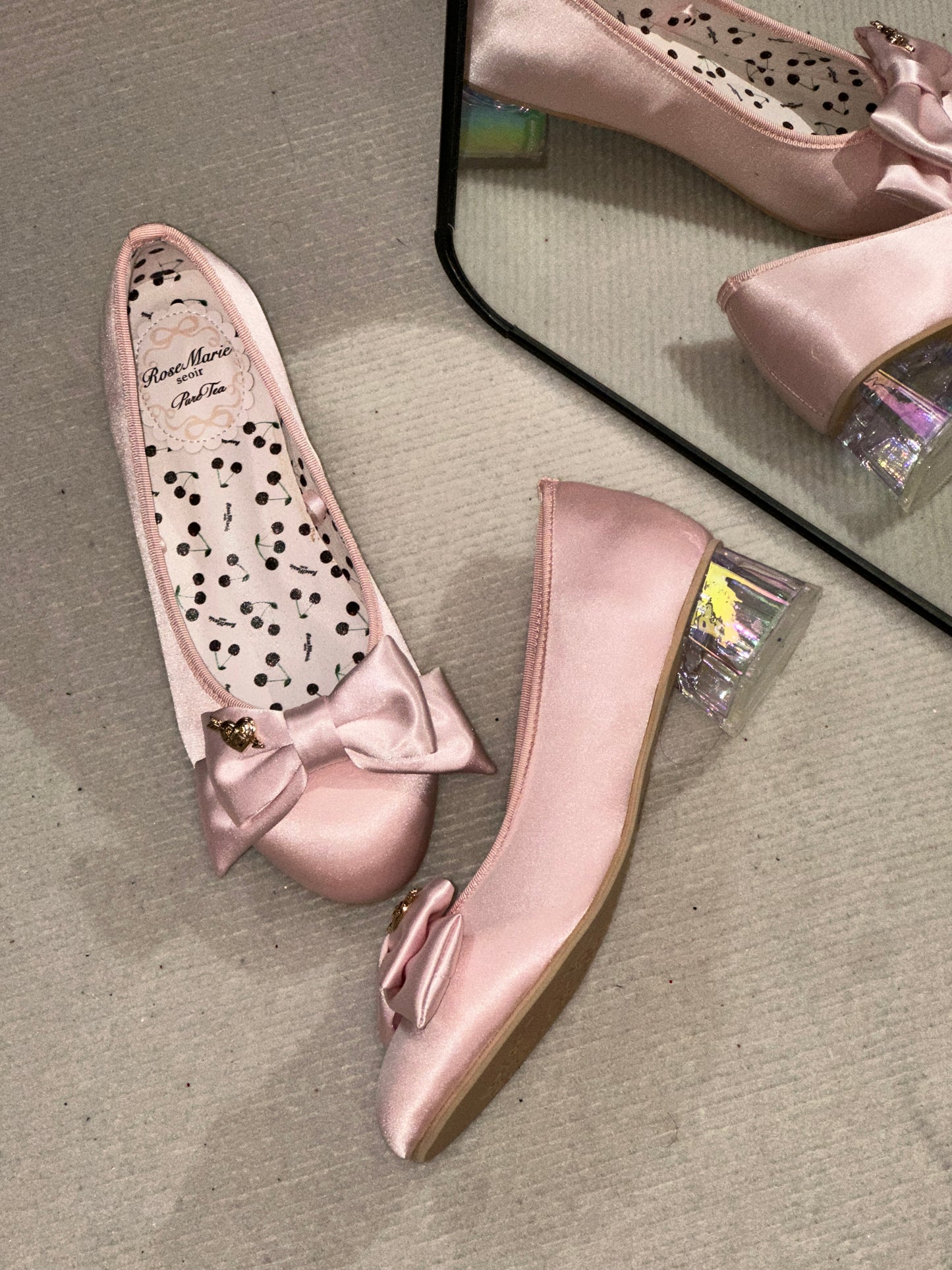 【受注予約~7/5】Etude Ballet Shoes【Rose Marie seoir×Pure Tea】