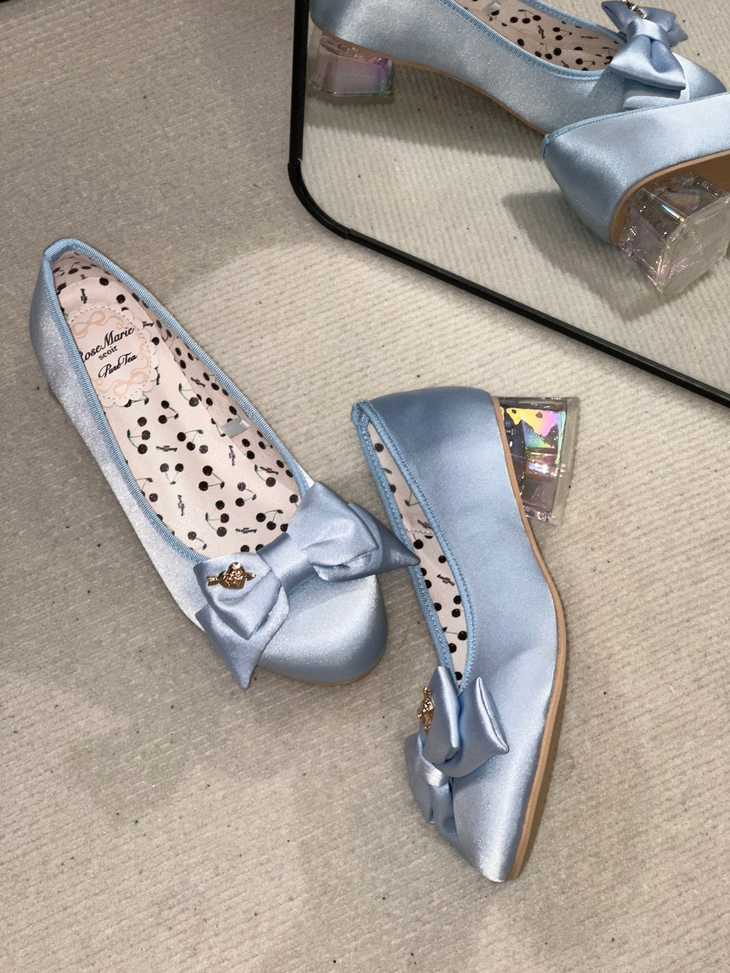 【受注予約~7/5】Etude Ballet Shoes【Rose Marie seoir×Pure Tea】